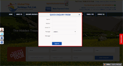 Desktop Screenshot of globaltripholidays.com